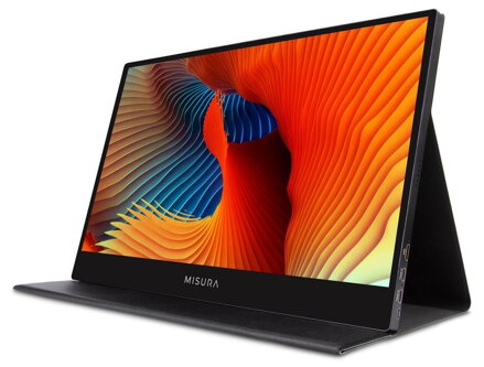 MISURA přenosný LCD monitor 16" M16T/ dotykový/ IPS/ 1920x1080/ 1200:1/ 30ms/ 300 cd/m2/ HDMI/ USB-C/ REPRO