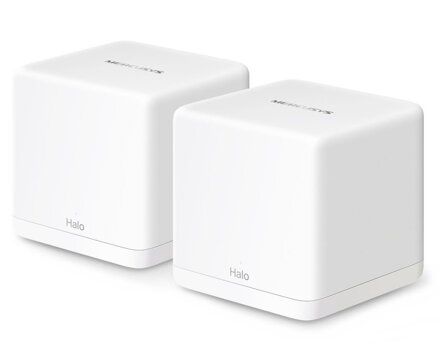 TP-Link Mercusys Halo H60X(2-pack) WiFi systém, WiFi 6, AX1500, 3x GLAN2,4/5 GHz