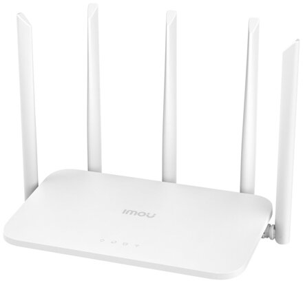 Imou Wi-Fi router HX21/ Wi-Fi IEEE 802.11b/g/n (2.4GHz)/ IEEE 802.11a/n/ac (5GHz)/ 3x LAN/ 1x WAN/ bílý