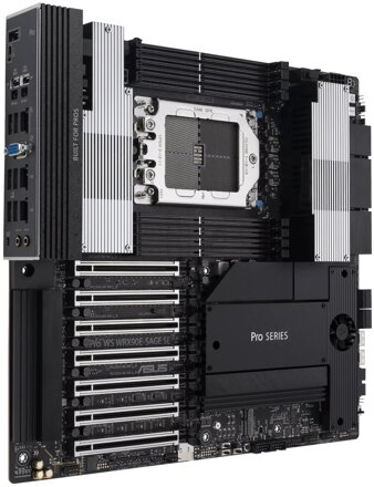 ASUS Pro WS WRX90E-SAGE SE / WRX90 / sTR5 / 8x DDR5 / M.2 / USB Type-C / EEB Form Factor