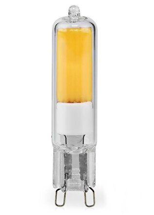 NEDIS LED žárovka/ G9/ 4 W/ 220 V/ 400 lm/ 2700 K/ teplá bílá
