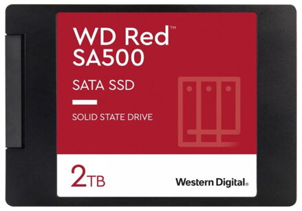 WD RED SSD SA500 2TB / Interní / 2,5" / SATAIII / 3D NAND