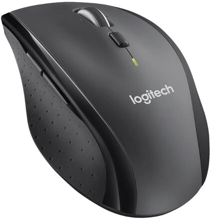 Logitech Marathon M705/ Bezdrátová/ Optická/ 1000dpi/ USB přijímač/ černo-šedá