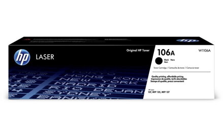 ROZBALENÉ - HP toner 106A (černý, 1 000str.) pro HP Laser 107a, 107w, HP Laser MFP 135a, 135w