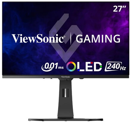 ViewSonic XG272-2K-OLED /27"/OLED/16:9/2560x1440/0,02 ms/240Hz/450cd/m2/HDMI/DP/USB/FreesSync,G-sync comp.
