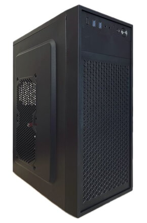 EUROCASE MidT ML N6-530B / bez zdroje / 2x USB 3.0  / černá