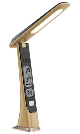 IMMAX LED stolní lampička WOOD s vestavěnou baterií/ CCT/ 5W/ 200lm/ stmívatelná/ imitace dřeva