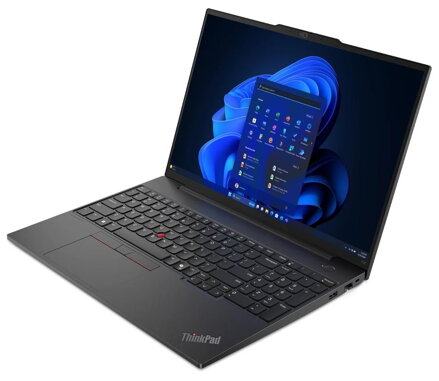 Lenovo E16 G2 i/ Ultra 5-125U/ 16GB DDR5/ 512GB SSD/ Intel Graphics/ 16"WUXGA,matný/ W11P/ černý