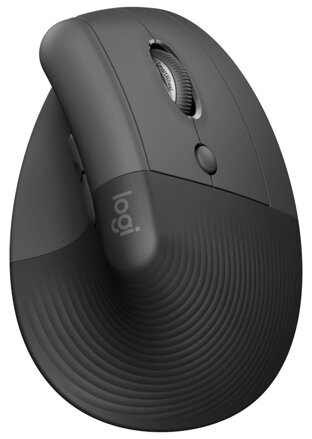 Logitech myš Lift Vertical Ergonomic Mouse for Business/ bezdrátová / pro praváky/ grafit-černá