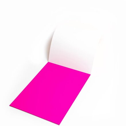 SYMBIO popisovatelné fólie elektrostatické Symbioflipcharts/ 500x700 mm/ růžové/ 25 pack
