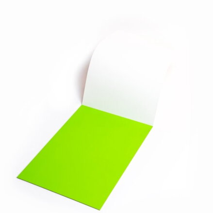 SYMBIO popisovatelné fólie elektrostatické Symbioflipcharts/ 500x700 mm/ zelené/ 25 pack
