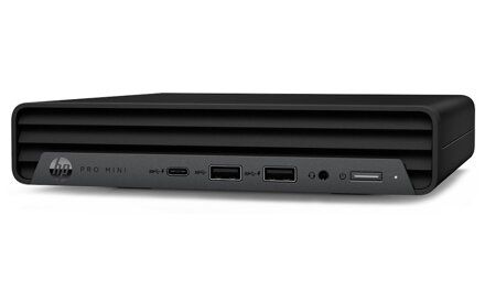 HP Pro Mini 400 G9/ i3-14100T/ 8GB DDR5/ 512GB SSD/ Intel UHD/ bez OS/ kbd+myš