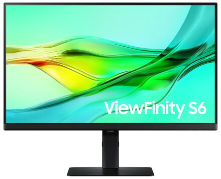 Samsung ViewFinity S6 24" / S60UD / 2560x1440 / 16:9 / IPS / 5ms / 100Hz / Jack/HDMI/DP/USB/USB-C/LAN/PIVOT/VESA