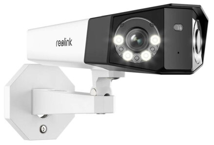 Reolink Duo Series P750 16MPx venkovní IP kamera, 7680x2160, SD slot až 256GB, krytí IP67, PoE, audio, PoE, IR 30m