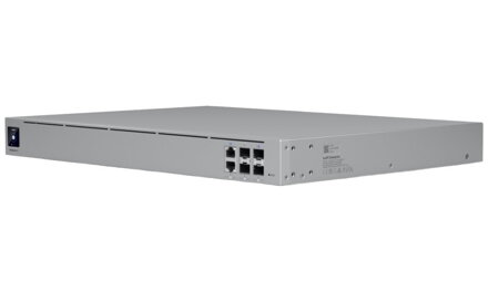 Ubiquiti UniFi Enterprise Fortress Gateway - Router, UniFi Network OS, NeXT AI, IDS/IPS, 2x 2.5GbE, 2x SFP+, 2x SFP28 Ubiquiti UniFi Enterprise Fortress Gateway - Router, UniFi Network OS, NeXT AI, IDS/IPS, 2x 2.5GbE, 2x SFP+, 2x SFP28