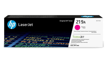 HP toner originální 219A - purpurový, 1200str.