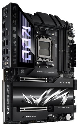 ASUS ROG CROSSHAIR X870E HERO / X870E / AM5 / 4x DDR5 / HDMI / USB4 /  M.2 / ATX ASUS ROG CROSSHAIR X870E HERO / X870E / AM5 / 4x DDR5 / HDMI / USB4 /  M.2 / ATX