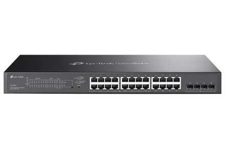 TP-Link SG2428LP, Omada 28-Port Gigabit Smart Switch 16-Port PoE+, 16 GLAN PoE+, 8x GLAN, 4x Gigabit SFP, 150W TP-Link SG2428LP, Omada 28-Port Gigabit Smart Switch 16-Port PoE+, 16 GLAN PoE+, 8x GLAN, 4x Gigabit SFP, 150W