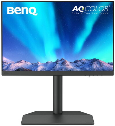 POŠKOZENÝ OBAL - BENQ 24" LED SW242Q/ IPS panel/ 2560x1600/ 1000:1/ 400cdm/ 5ms/ HDMI/ DP/ USB/ USB-C/ pivot/výškově nastav./ ...