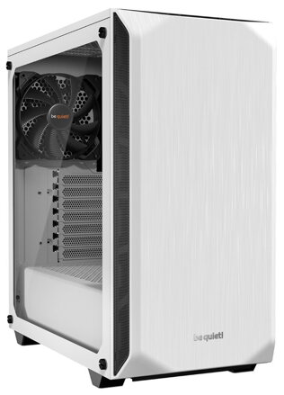 POŠKOZENÝ OBAL - Be quiet! skříň PURE BASE 500 Window / MidT / bez zdroje / 2xUSB 3.0 / průhledná bočnice / bílá