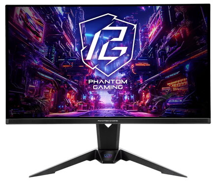 Phantom Gaming by Asrock monitor PGO27QFV 27" /OLED/2560x1440/240Hz/275cd/m2/0,03ms/DP/HDMI/USB-C/repro/VESA/