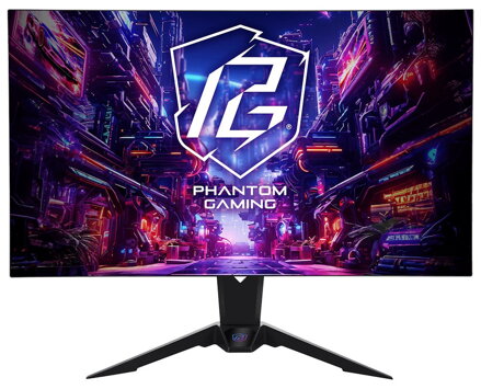 Phantom Gaming by Asrock monitor PGO32UFS 32" /OLED/3840x2160/240Hz/275cd/m2/0,03ms/DP/HDMI/USB-C/repro/VESA/wifi antena