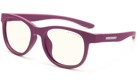 GUNNAR kancelářske/herní brýle  RUSH KIDS SMALL (4-8) MAGENTA čirá skla BLF 35 NATURAL focus