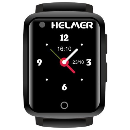 ROZBALENÉ - HELMER seniorské hodinky LK 716 s GPS lokátorem/ dot. disp./ snímač srdečního tepu/ nano SIM/ IP67/ 4G/ Andro...
