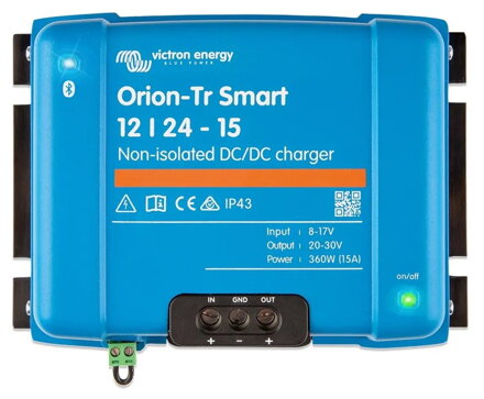 Victron Orion-Tr Smart DC-DC nabíjačka 12/24-15A (360W) neizolovaná
