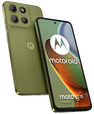 Motorola Moto G15 Power - Iguana Green   6,7"/ Dual SIM/ 8GB/ 256GB/ LTE/ Android 15