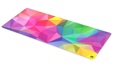 Endorfy podložka pod myš Crystal XL Spectrum /  900×400×3 mm / voděodolná / duhová