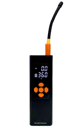 BLUETOUCH přenosný multifunkční kompresor BT16 s powerbank 6000mAh, 5 režimů huštění - auto, moto, kolo, míč a uni režim