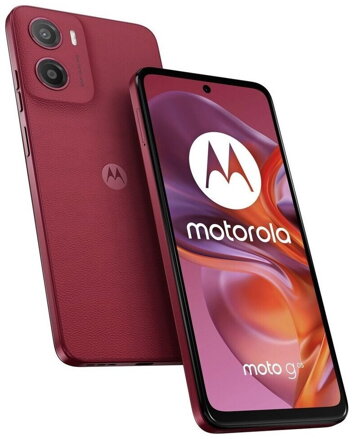Motorola Moto G05 - Plum Red   6,7"/ Dual SIM/ 4GB/ 128GB/ LTE/ Android 15