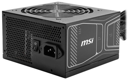 MSI zdroj MAG A750GN PCIE5/ 750W/ ATX/ akt. PFC/ 3 roky záruka/ 120mm ventilátor/ 80PLUS Gold