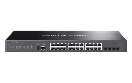 TP-Link SG5428X, Omada 24-Port Gigabit Lite L3 Switch, 24x GLAN, 4x 10GB SFP+, 1U