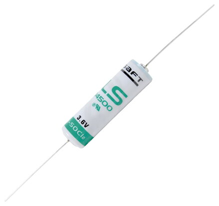 GOOWEI SAFT LS 14500 CNA lithiový článek 3.6V, 2600mAh, s drátkovými vývody