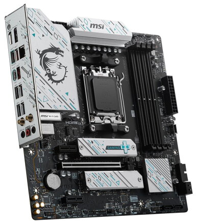 MSI B650M GAMING PLUS WIFI / AMD B650 / AM5 / 4x DDR5 / 2x M.2 / HDMI / DP / USB-C / WiFi / mATX