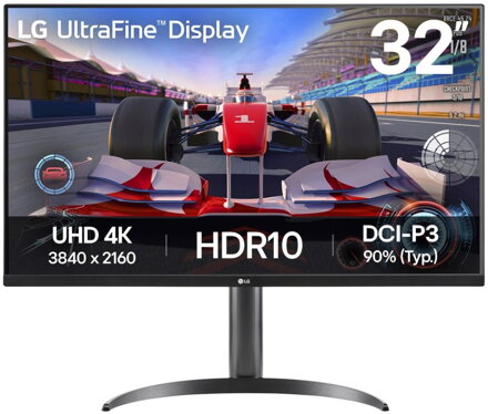 LG monitor 32UR550K-B  31,5" VA 4K 3840x2160 / 16:9 / 250cdm / 4ms / DP /2xHDMI/repro/ výškově nastav.