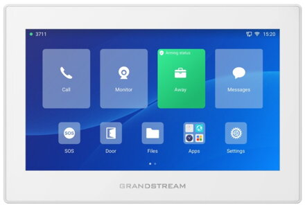 Grandstream GSC3574 SIP interkom a řídicí stanice, bílý