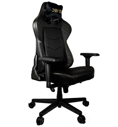 DEV1S herní židle BLACK