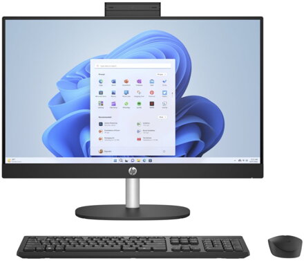 HP 24-cr2007nc/ AiO/ Ultra 7-255U/ 32GB DDR5/ 1TB SSD/ Intel® Graphics/ 24" FHD,matný/ W11H/ kbd+myš/ černý