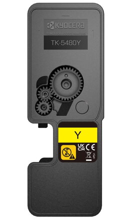 Kyocera toner TK-5480Y yellow na 1 250 A4 (při 5% pokrytí), pro PA2101, MA2101