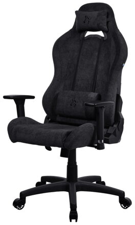 AROZZI herní židle TORRETTA Soft Fabric v2/ látkový povrch/ černá