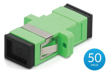 Ubiquiti Fiber APC Adapter - Optický adaptér, SC/APC konektory, singlemode, 50 kusů