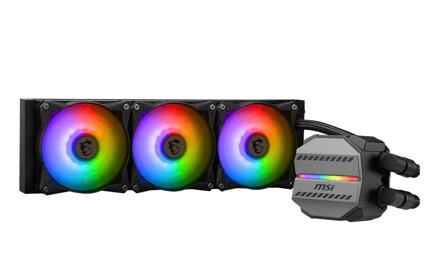 OPRAVENÉ - MSI vodní chladič CPU MAG CORELIQUID M360/ 3x 120mm ARGB fan/ podpora LGA1700