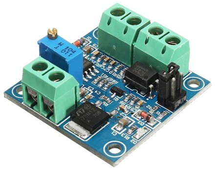 TINYCONTROL LC-LM358-PWM2V převodník PWM 0-100% na 0-10V pro řízení SSR relé