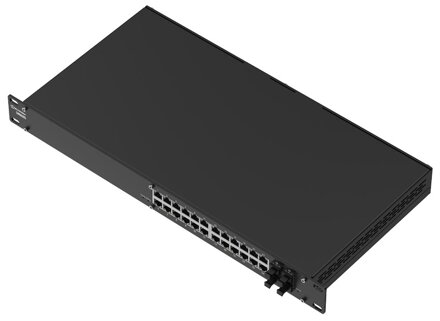 Teltonika SWM281 manažovaný switch, 24x GbE, 4x SFP L2+, 19" rack