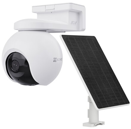 EZVIZ IP kamera EB8 Pro 4K 4G kit/ PTZ/ 4G LTE/ 8Mpix/ krytí IP65/ objektiv 2,8mm/ H.265/ IR až 15m + solární panel 8W