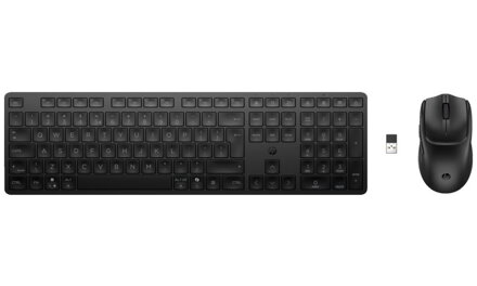 HP Bezdrátová klávesnice a myš HP 495C Multi-Device Dual-Mode CZ - černá