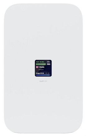 Ubiquiti UniFi 5G Max - 5G/LTE/3G modem pro UniFi, dual nano SIM/eSIM, 1x 2.5GbE, PoE